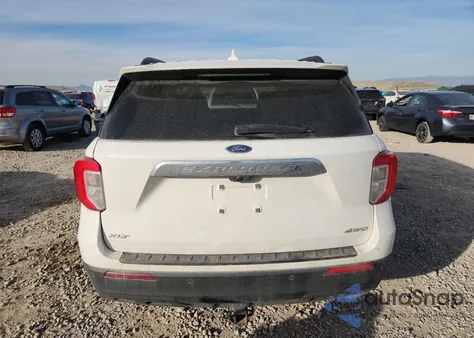 2023 Ford Explorer Xlt z USA, uszkodzony, nr VIN 1FMSK8DH2PGC01364